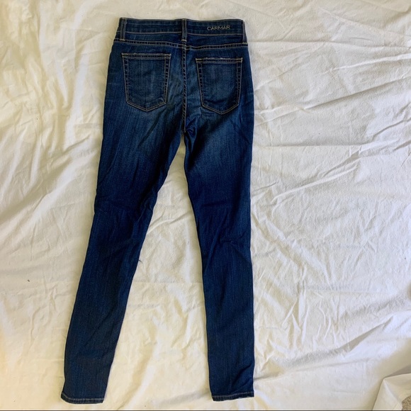 CARMAR Dark Wash Skinny Jeans - Picture 6 of 7
